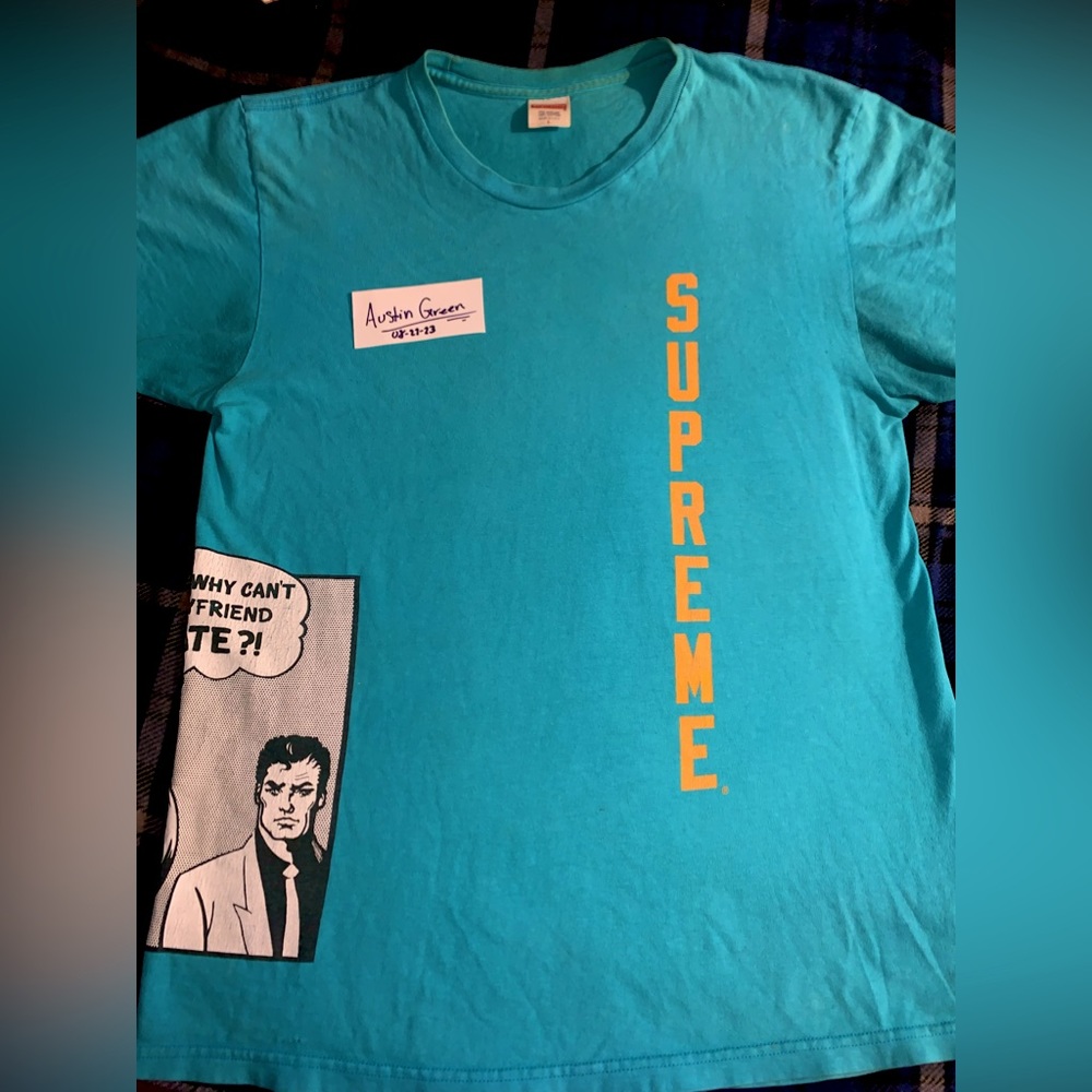 Supreme x Thrasher Skate & Destroy tee